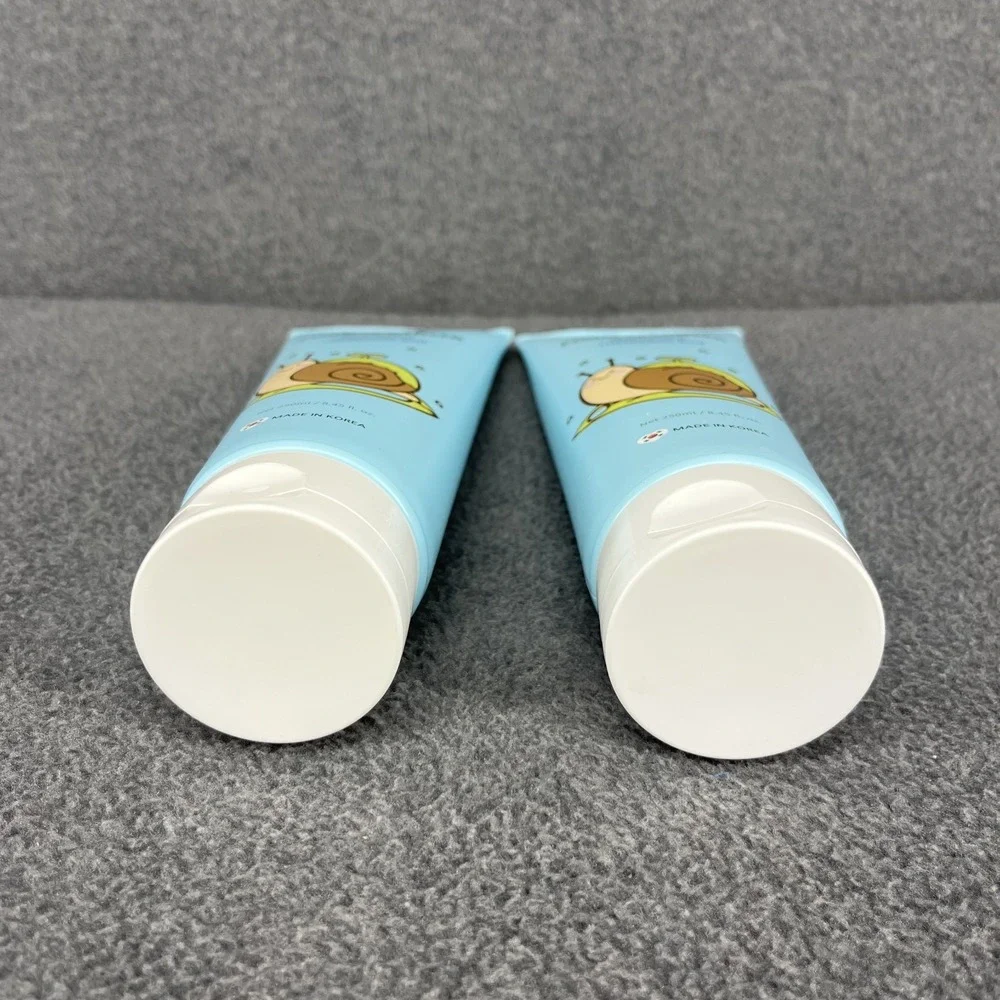 2x BONNYHILL Snail Foam Cleanser + Hyaluronic Acid 8.45 oz / 250 ml‎ Made Korean